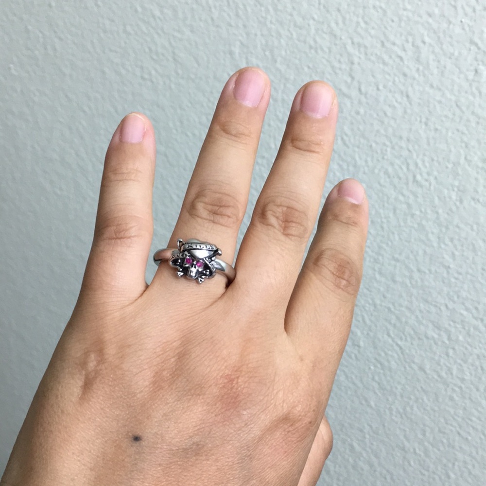 🖤Ed Hardy skull 💀 ring - Picture 3 of 15